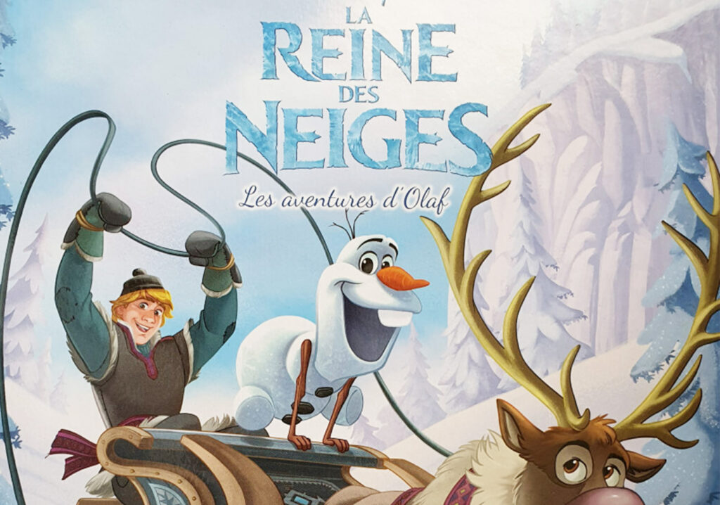 les aventures d'Olaf la Reine des neiges