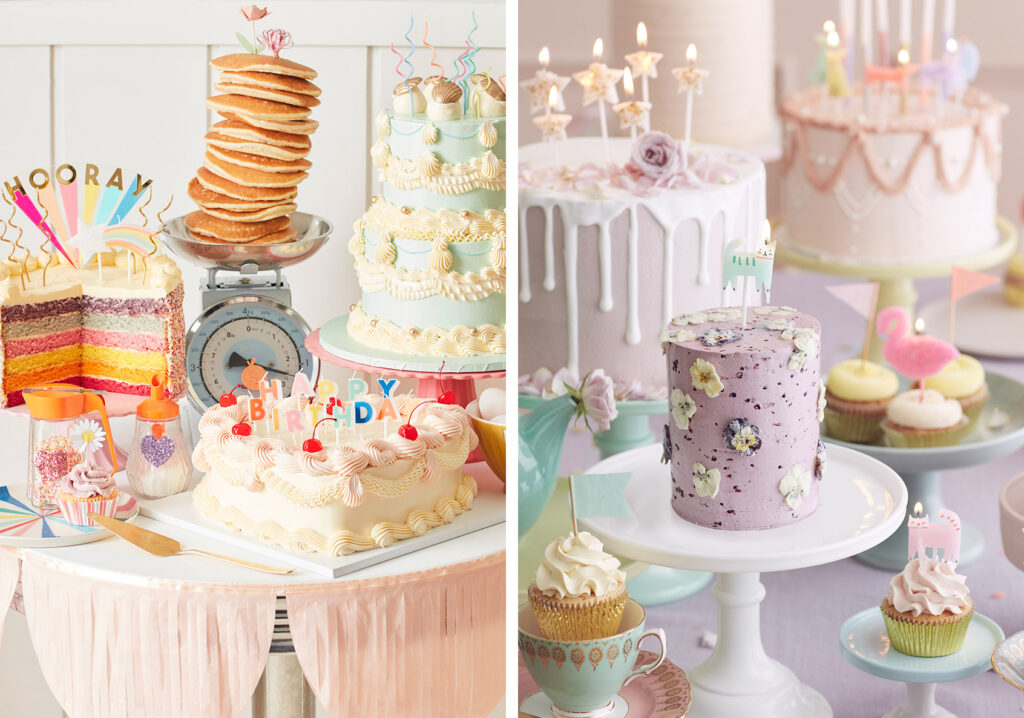 Jolis buffets pour fête d'anniversaire