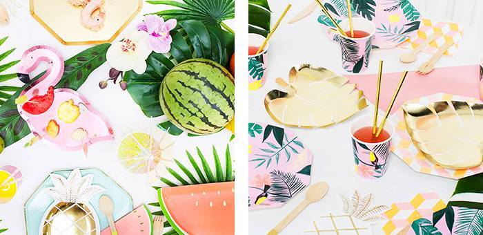 Anniversaire Tropical Articles De Decoration Tropicale