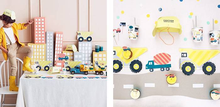 Anniversaire camion et chantier