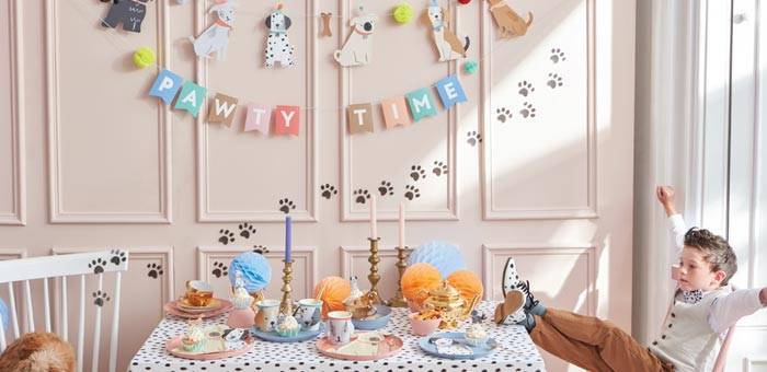 Decoration pour anniversaire chien et chiot | Décoration dog party