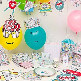 Decoration pour un theme anniversaire enfant de 4 ans